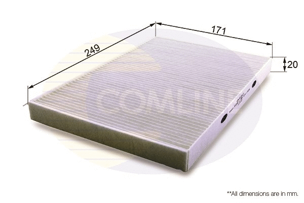 Filter, cabin air (EKF262)