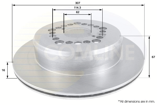 Brake Disc (ADC0163V)