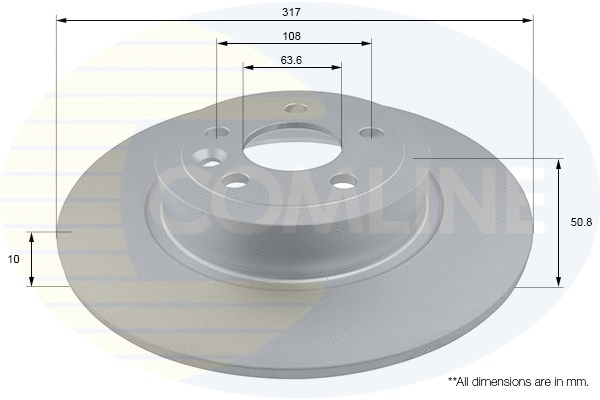 Brake Disc (ADC1286)