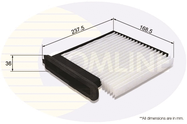 Filter, cabin air (EKF325)