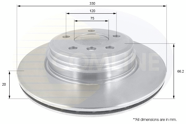 Brake Disc (ADC1777V)