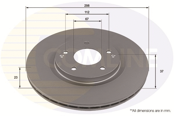 Brake Disc (ADC2954V)