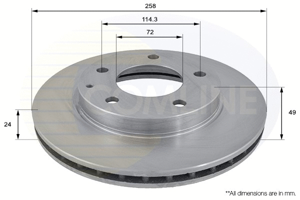 Brake Disc (ADC0416V)
