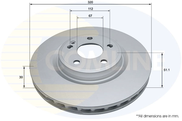 Brake Disc (ADC1676V)