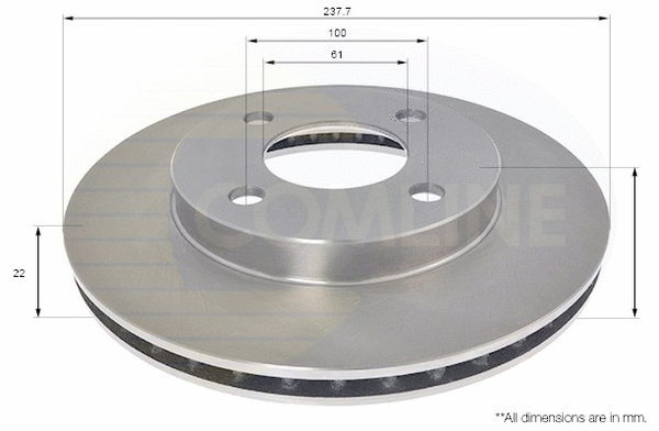 Brake Disc (ADC0292V)