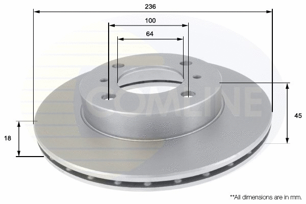 Brake Disc (ADC0328V)