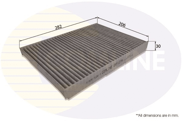 Filter, cabin air (EKF127A)