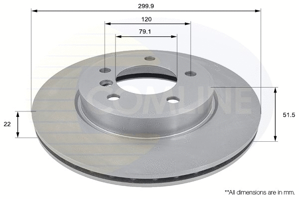 Brake Disc (ADC1712V)