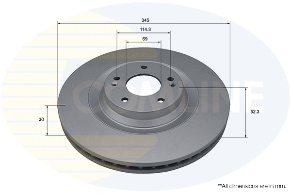 Brake Disc (ADC5079V)