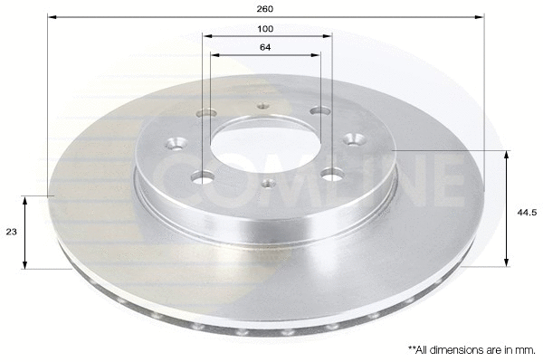 Brake Disc (ADC0554V)