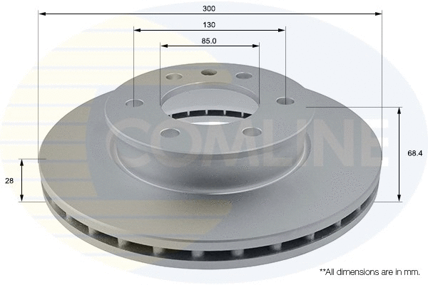 Brake Disc (ADC1640V)