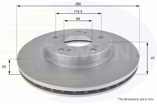 Brake Disc (ADC0574V)