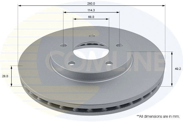 Brake Disc (ADC0260V)