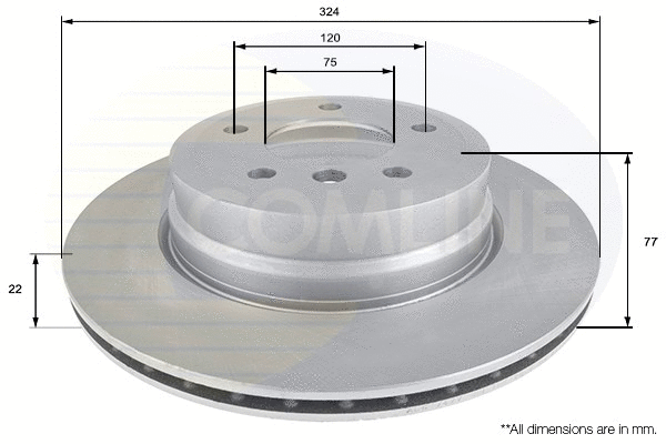 Brake Disc (ADC1742V)