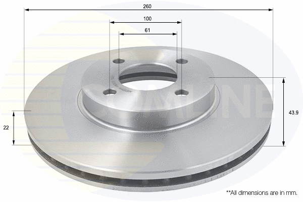 Brake Disc (ADC0281V)