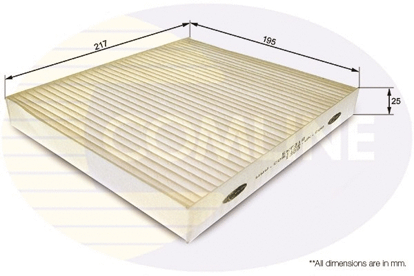 Filter, cabin air (EKF318)