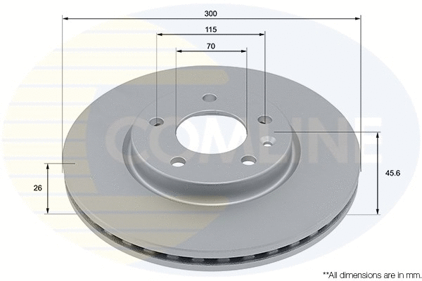 Brake Disc (ADC2967V)