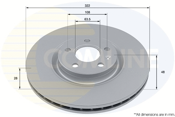 Brake Disc (ADC2915V)