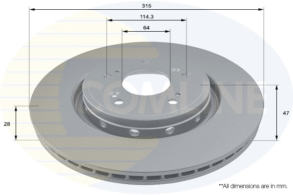 Brake Disc (ADC0577V)