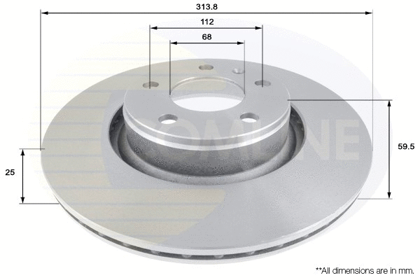 Brake Disc (ADC1470V)