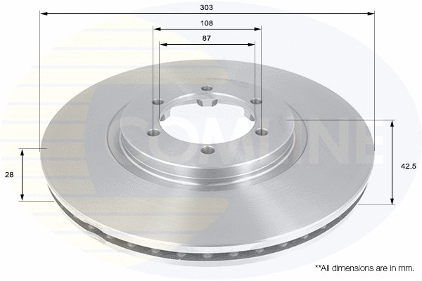 Brake Disc (ADC1084V)