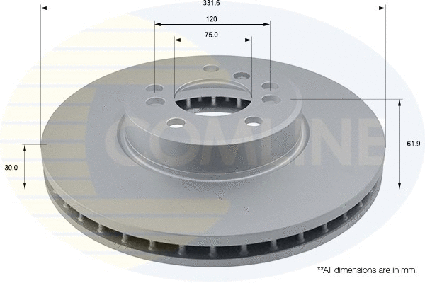 Brake Disc (ADC1707V)