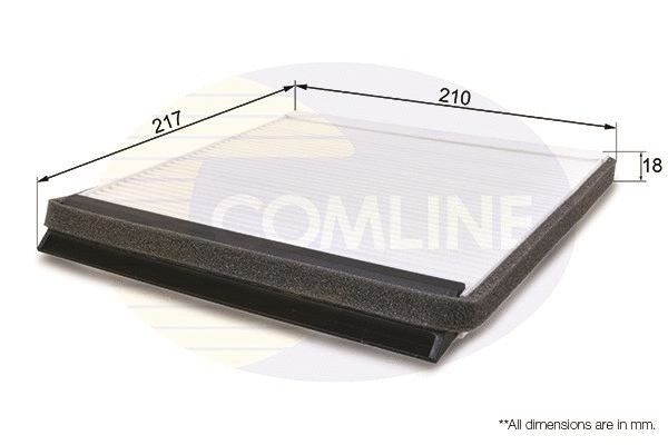 Filter, cabin air (EKF136)