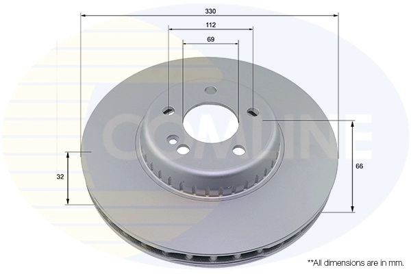 Brake Disc (ADC5022V)