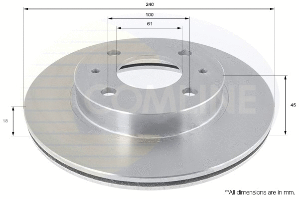 Brake Disc (ADC0211V)