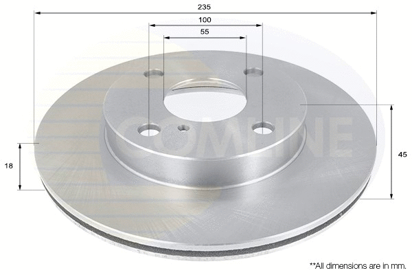 Brake Disc (ADC0407V)