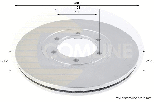 Brake Disc (ADC1069V)