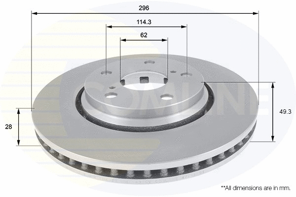 Brake Disc (ADC2500V)