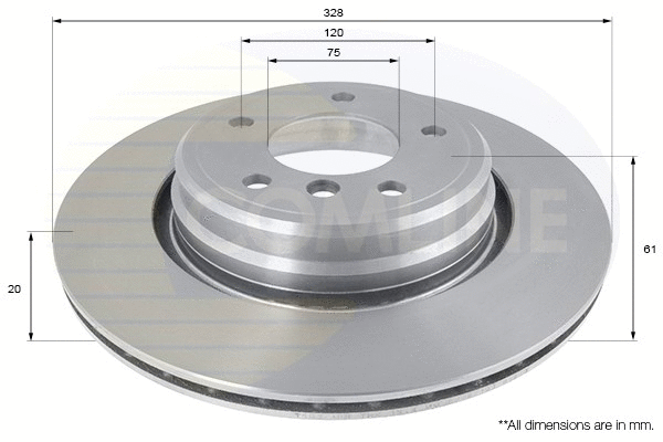 Brake Disc (ADC1727V)