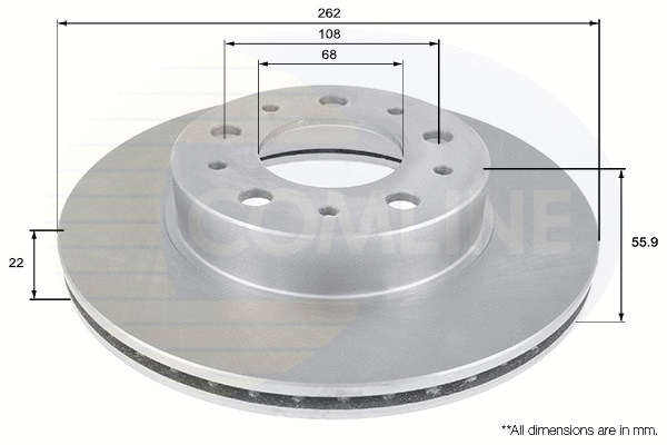 Brake Disc (ADC1906V)