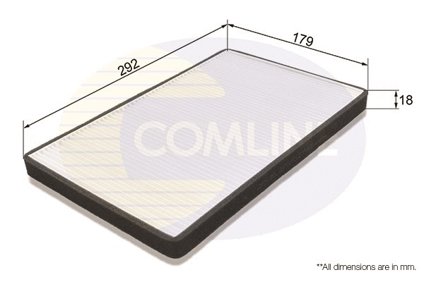 Filter, cabin air (EKF165)