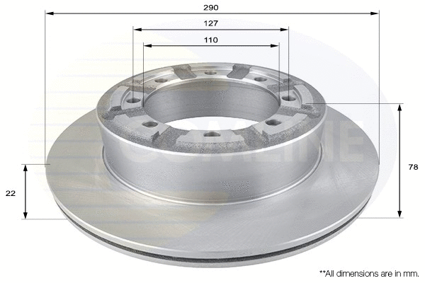Brake Disc (ADC0287V)