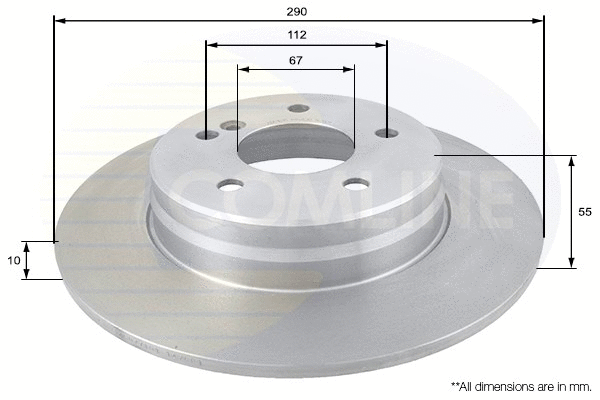 Brake Disc (ADC1635)