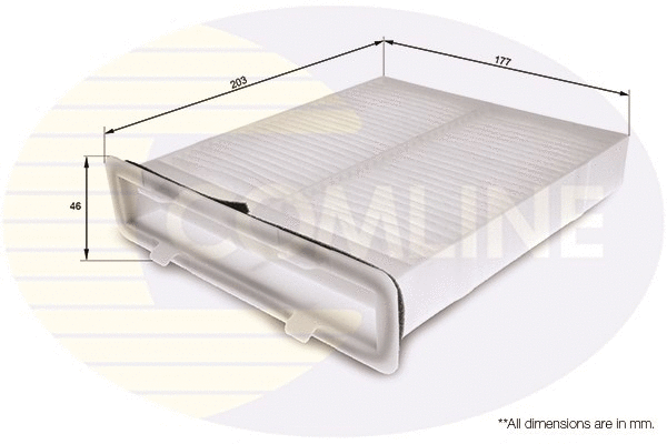 Filter, cabin air (EKF316)