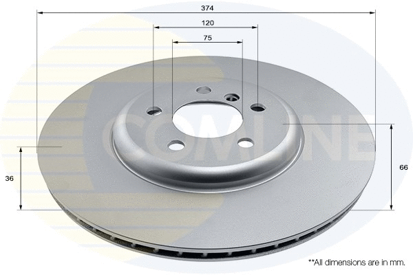 Brake Disc (ADC2890VL)