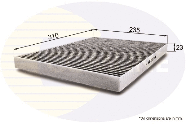 Filter, cabin air (EKF291A)