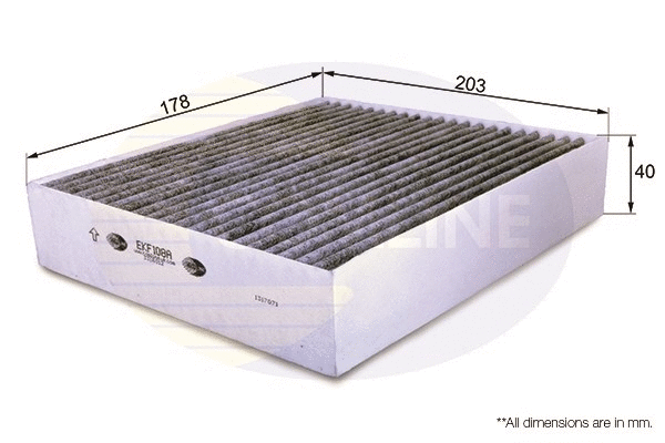 Filter, cabin air (EKF108A)