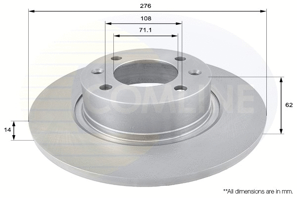 Brake Disc (ADC1533)