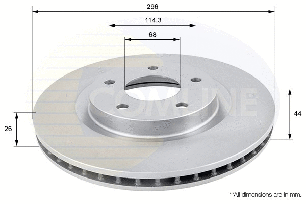 Brake Disc (ADC0274V)
