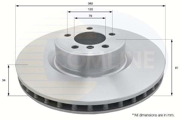 Brake Disc (ADC1341V)