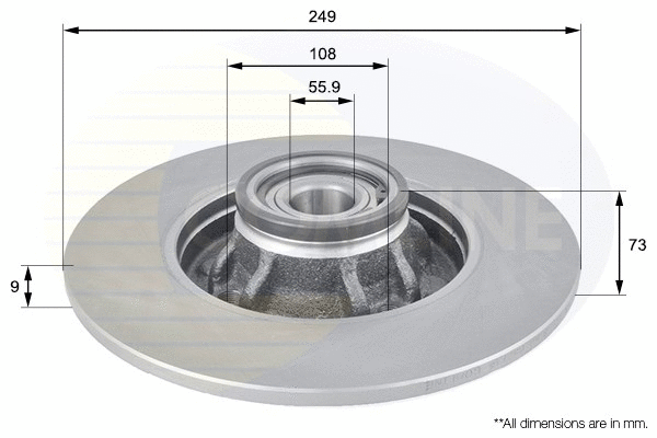 Brake Disc (ADC3018)