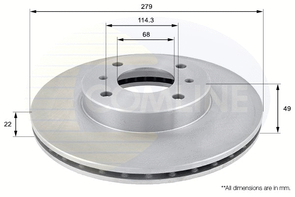 Brake Disc (ADC0252V)