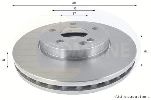 Brake Disc (ADC1678V)