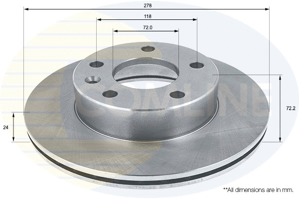 Brake Disc (ADC1331V)