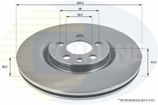 Brake Disc (ADC1546V)