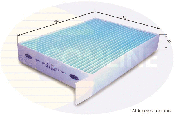 Filter, cabin air (EKF296)